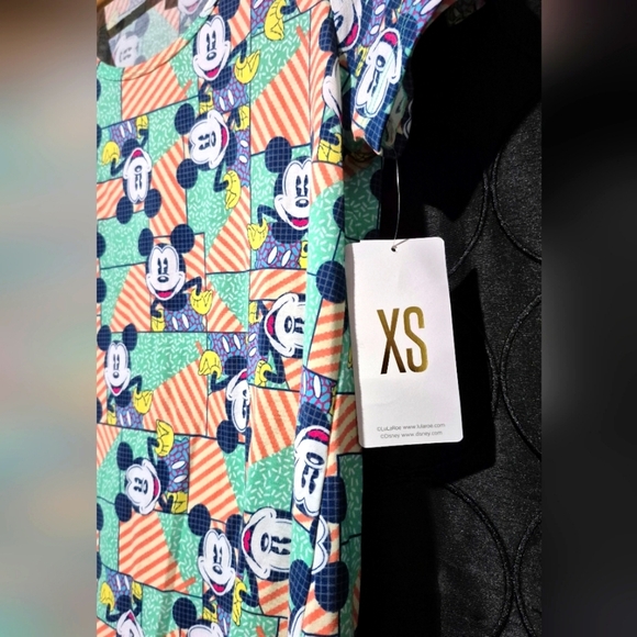 Colorful Mickey Mouse Graphic T-Shirt - Picture 2 of 3